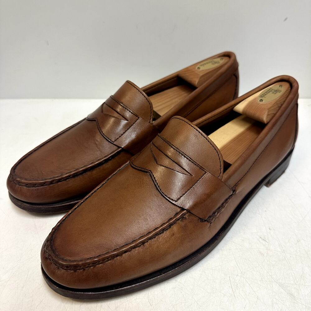 VGUC Rancourt & Co. x Allen Edmonds Walden Penny Loafer Made in Maine USA 11 D